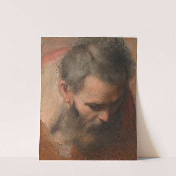 Head of Saint Joseph by Federico Barocci