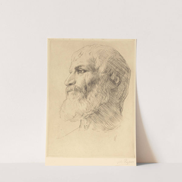 Head of Souliote (Tete de Souliote) by Alphonse Legros