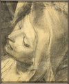 Head of the Swooning Virgin; Study for the Deposition