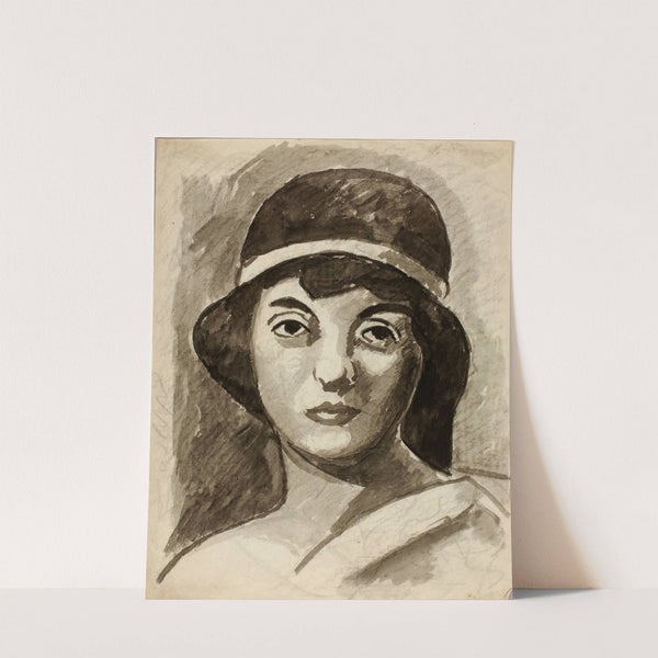 Head of Woman 2 (1983) by Carl Newman