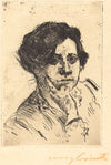 Head of Woman (Frauenkopf) (1911)