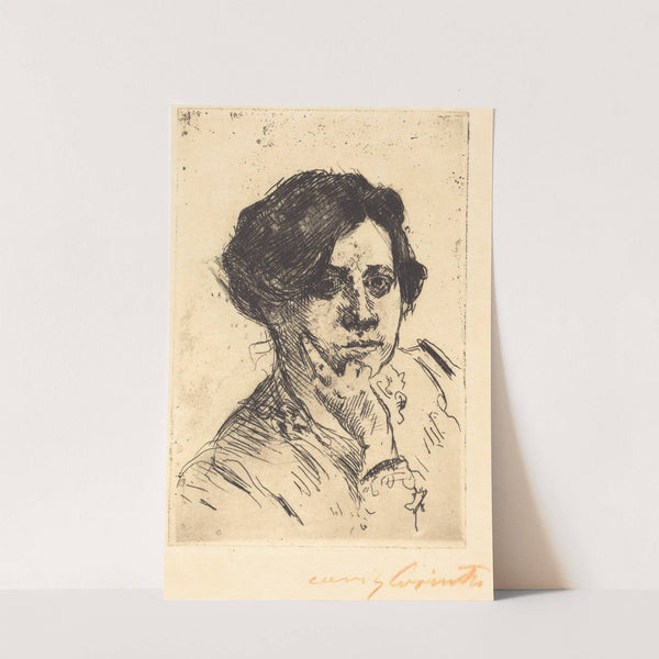 Head of Woman (Frauenkopf) (1911) by Lovis Corinth