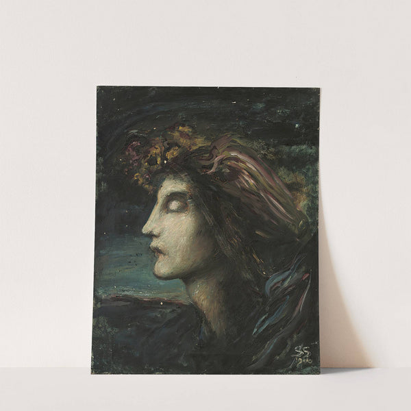 Head study by Simeon Solomon