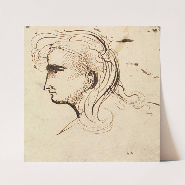 Head Study by Benjamin Robert Haydon