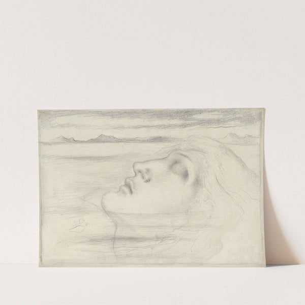 Head study by Simeon Solomon