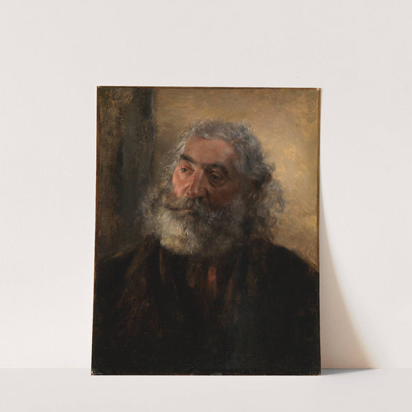 Head study (1855) by Adolph von Menzel