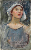 Head study for ‘The Enchanted Garden’