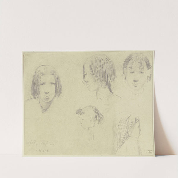 Head study (Nubia) (1850) by Wilhelm Gentz