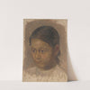 Head Study of a Girl by Eduard Putra