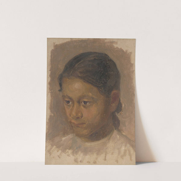 Head Study of a Girl by Eduard Putra