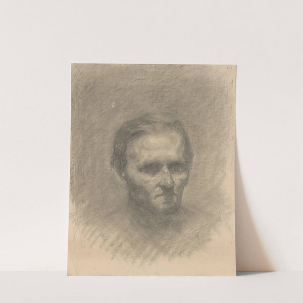 Head Study of a Man by Eduard Putra