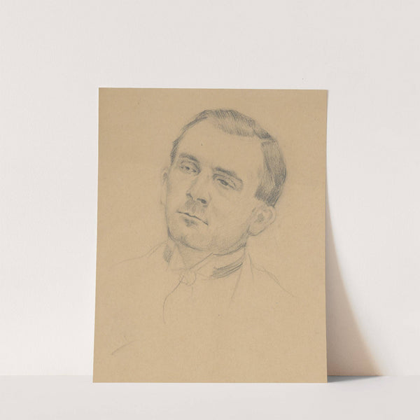 Head Study of a Man by Štefan Polkoráb