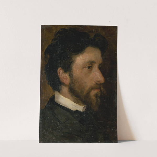 Head Study of a Man (1900) by Ľudovít Pitthordt