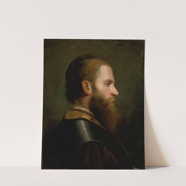 Head Study of a Man (1850) by Friedrich von Amerling