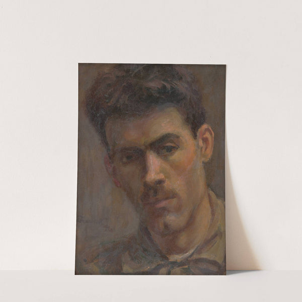 Head Study of a Man by Ladislav Treskoň