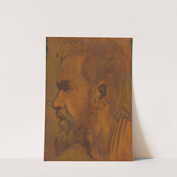 Head Study of a Thinker (1900–1910) by Ladislav Mednyánszky