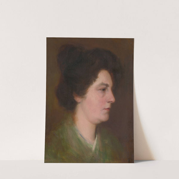 Head Study of a Woman (1900) by Ľudovít Pitthordt