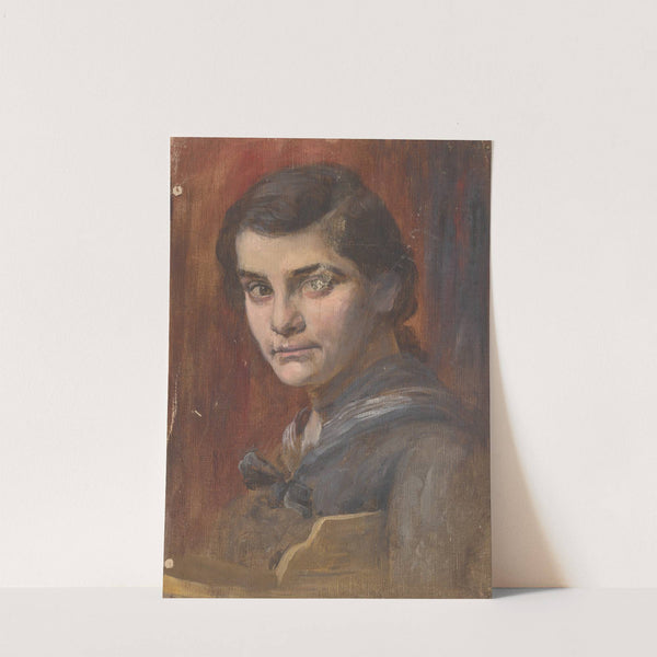 Head study of a Young Man Aurel Ballo by Aurel Ballo