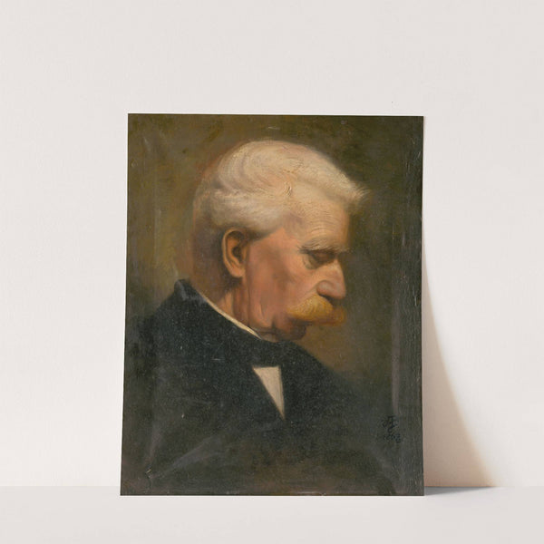 Head Study Of An Old Man (1867) by Vojtech Angyal