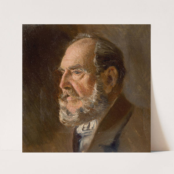 Head Study of an Old Man (1890–1900) by Ladislav Mednyánszky