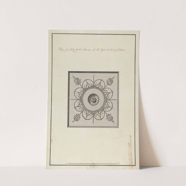 Headfort House, Ireland: Staircase Ceiling by Robert Adam