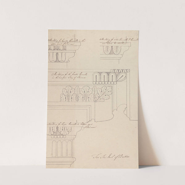 Headfort House: Staircase Moldings by Robert Adam
