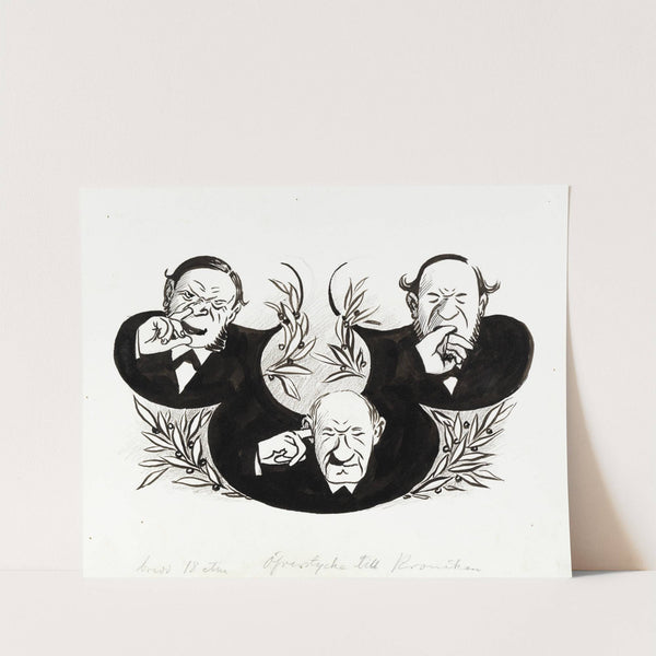 Heading for the Chronicle (1905) by Albert Engström