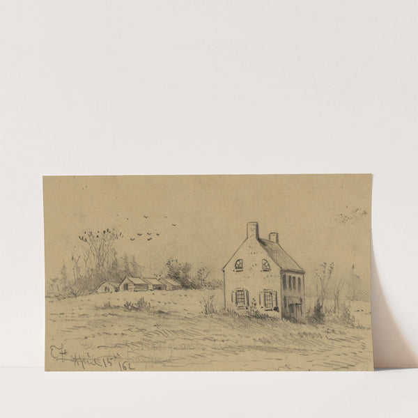 Headquarters of Gen. Smith near Manassas (1862) by Edwin Forbes