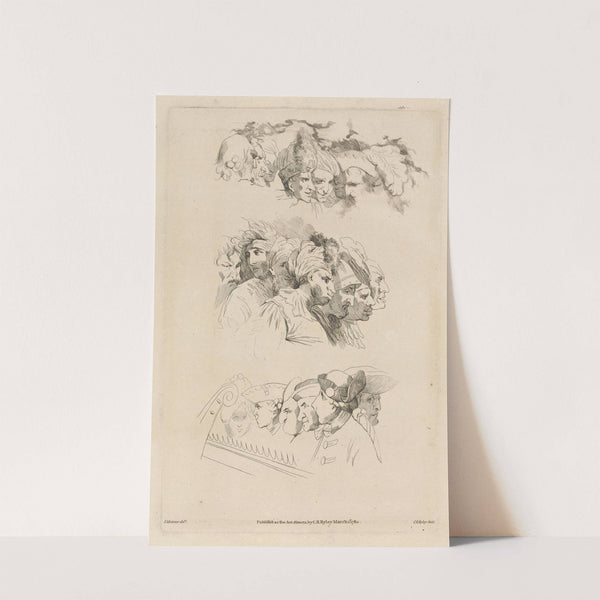 Heads by John Hamilton Mortimer