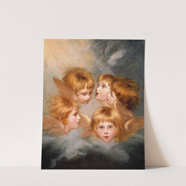 Heads of Angels; Miss Frances Gordon by Sir Joshua Reynolds