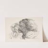 Heads of two Batavians by Wilhelmus Petrus van Geldorp
