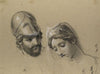 Heads Studies for ‘Castor and Pollux Freeing Helen’