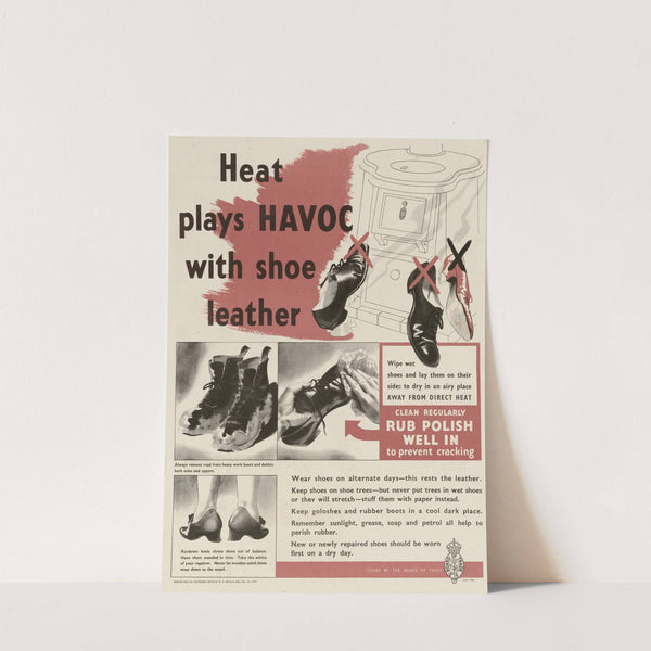 Heat Plays Havoc With Shoe Leather by Anonymous