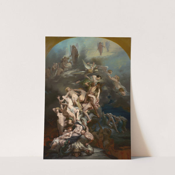 Heaven and Hell by Octave Tassaert