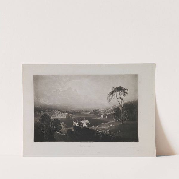 Heaven – the Rivers of Bliss, etc. (Book 11, Line 78) (1824–1827) by John Martin