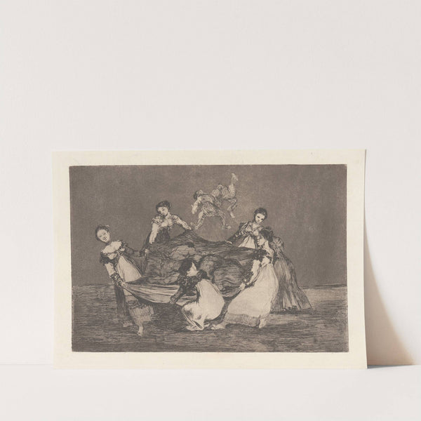 Heavier Than a Dead Donkey (Pesa Mas Que un Burro Muerto) (ca. 1813-1820) by Francisco de Goya