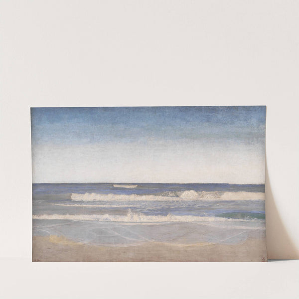 Heavy Swells at the West Coast of Jutland by Niels Skovgaard