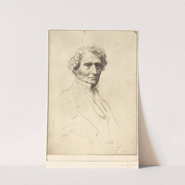 Hector Berlioz by Alphonse Legros