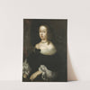 Hedvig Eleonora, 1636-1715, Queen of Sweden by Nicolas Vallari