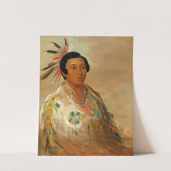 Hee-doh'ge-ats, a Young Man by George Catlin