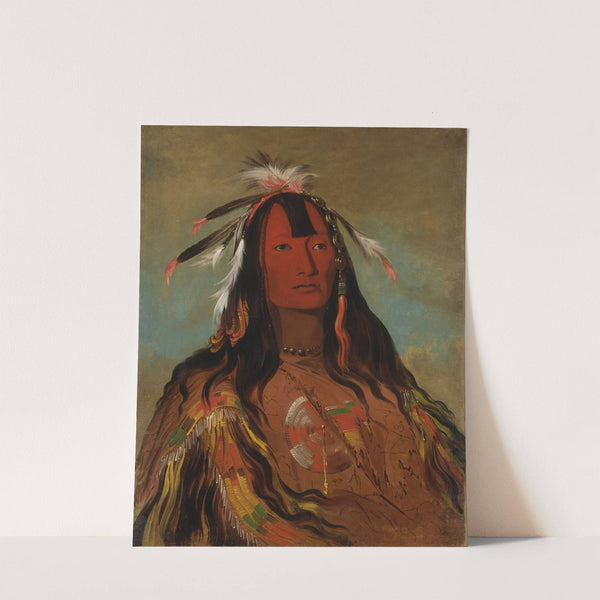 Hee-Oh'ks-Te-Kin, Rabbit's Skin Leggings by George Catlin