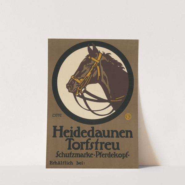 Heidedaunen Torfstreu (1914) by Julius Klinger