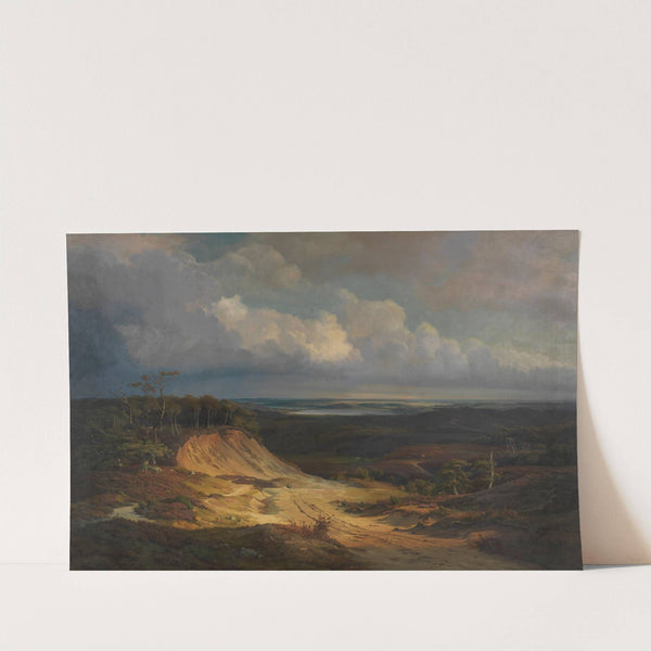 Heidelandschaft in Jütland by Louis Gurlitt