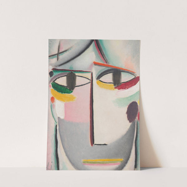 Heilandsgesicht (circa 1919) by Alexej von Jawlensky