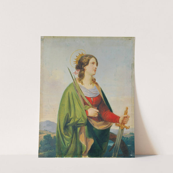 Heilige Katharina by Joseph Hasslwander