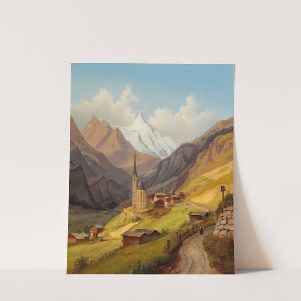 Heiligenblut with a View of Grossglockner by Markus Pernhart