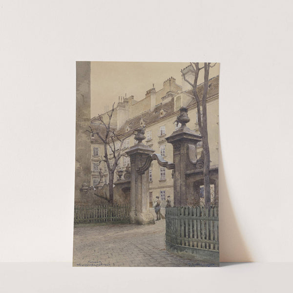 Heiligenkreuzerhof in Wien by Richard Moser