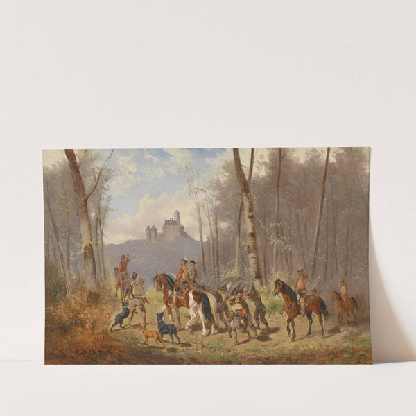 Heimkehr nach der Bärenjagd by Alexander Von Bensa