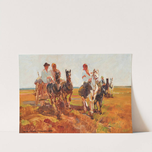 Heimkehr vom Feld by Demeter Koko