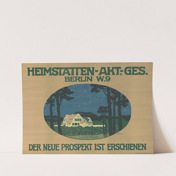 Heimstätten Aktiengesellschaft Berlin (1910) by Albrecht Biedermann